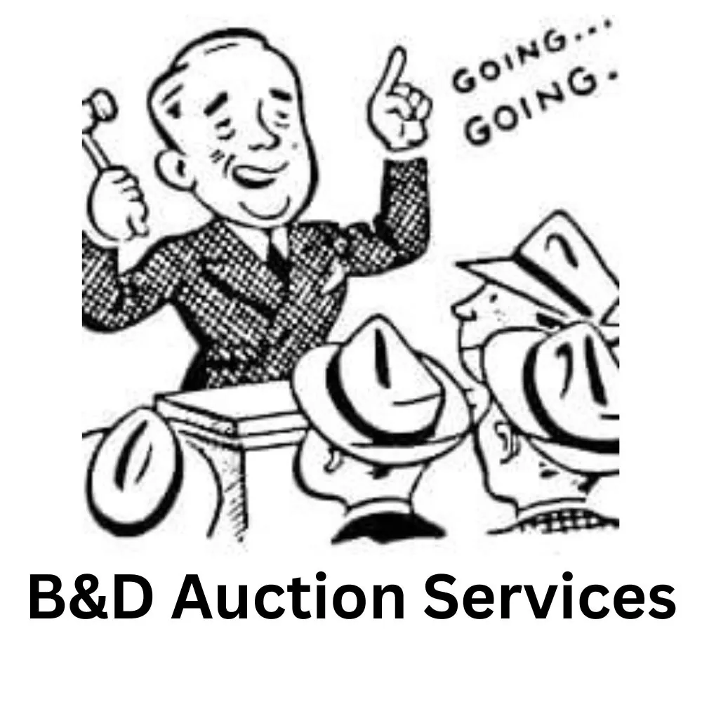 B&D Auction Services logo